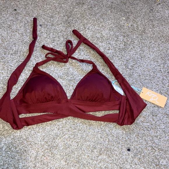 Red Swimming top - Picture 1 of 3